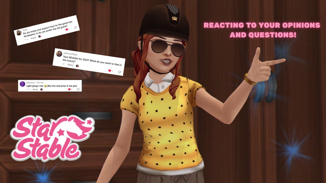 Reading your SSO Questions and Opinions | Star Stable Online