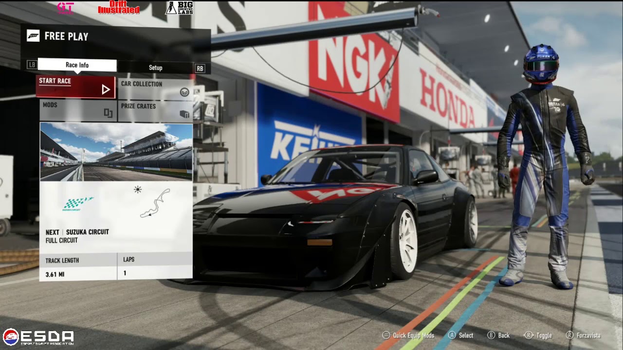 Forza Motorsport 7 Initial Dai Tips and Wheel Drift Settings