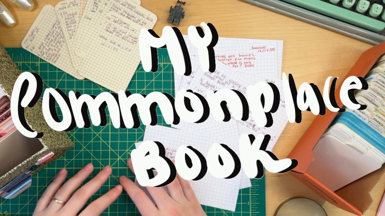 My Commonplace & Zettelkasten System | December–January Card Archive