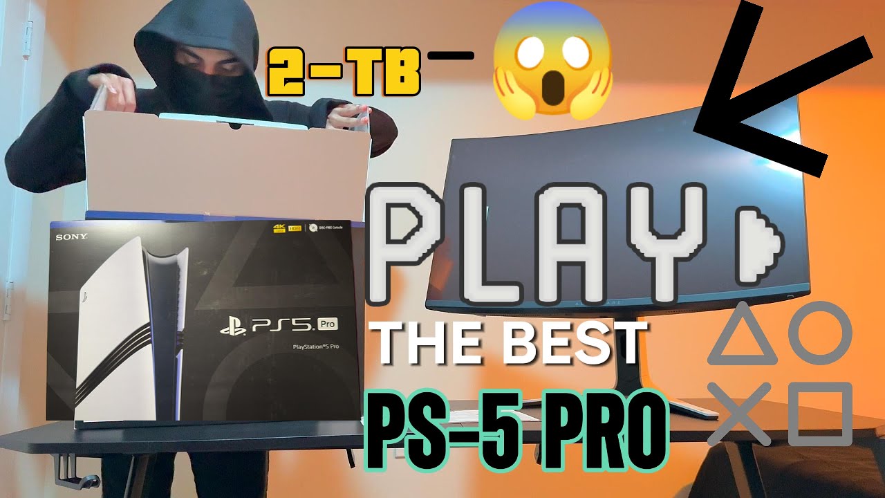 Part 2 | 🎮Unboxing PS 5 PRO | First Look & First Impressions🔥