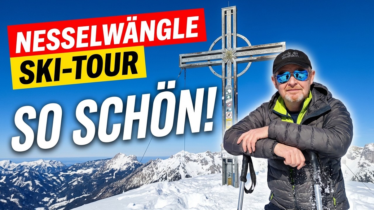 Skitour auf die Krinnenspitze von Nesselwängle ⛷️ Tannheimer Tal