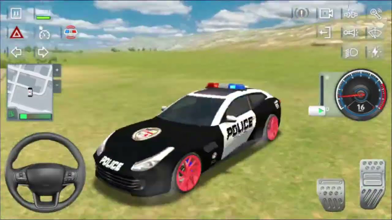 Police Car Chase Simulator 3D Game - Real Cop Cars Driving Simulator Game - Android GamePlay