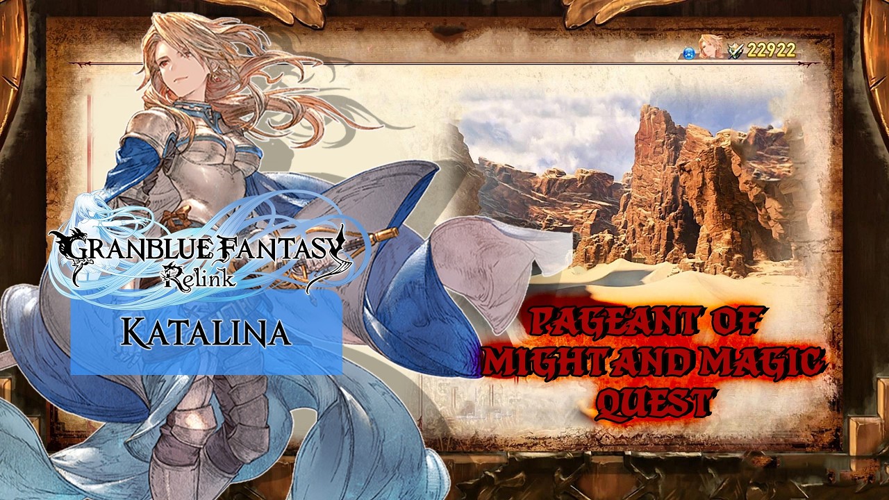 GranBlue Fantasy Relink | Katalina Gameplay | Pageant Of Might And Magic Quest (PS5)
