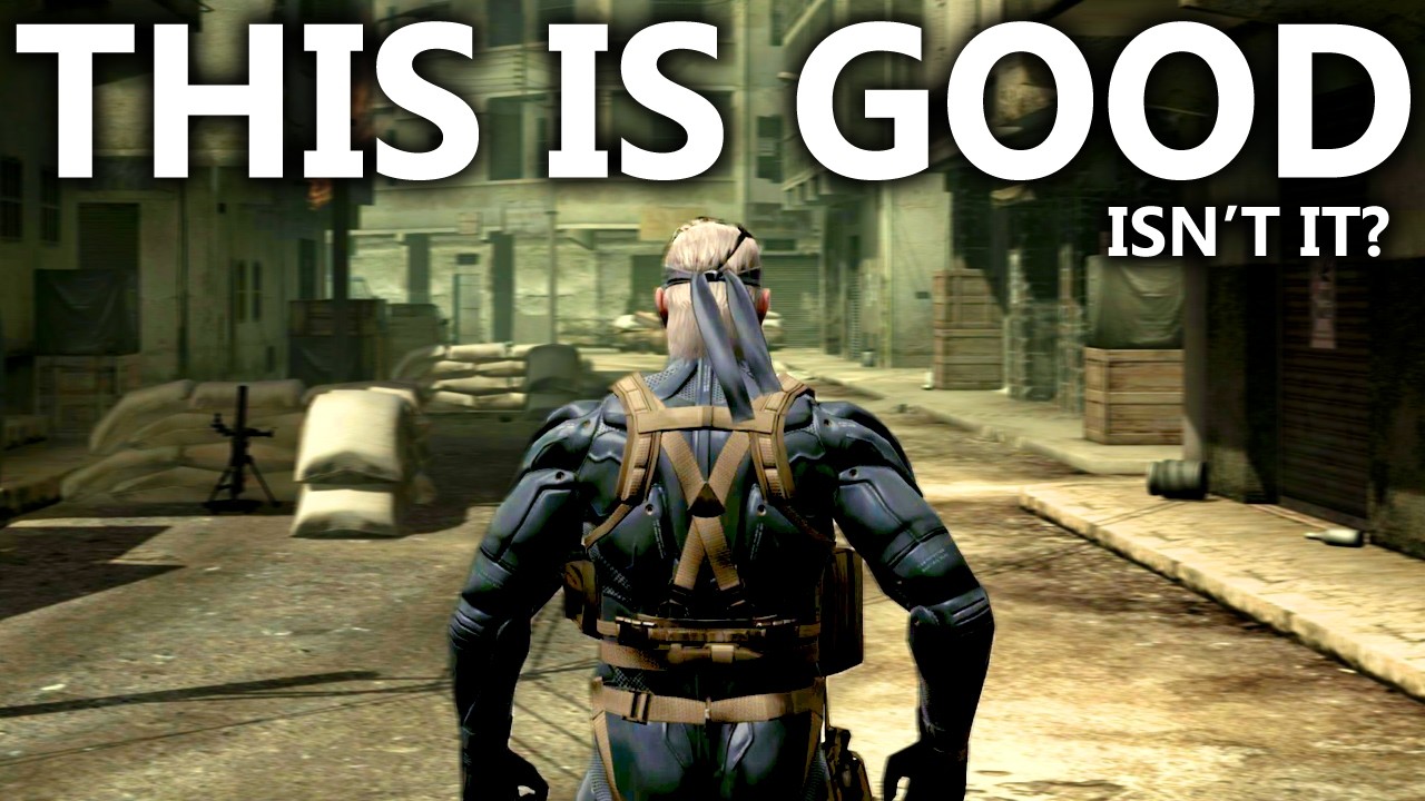 Не могу оторваться от METAL GEAR SOLID 4: Guns of the Patriots на PS5...