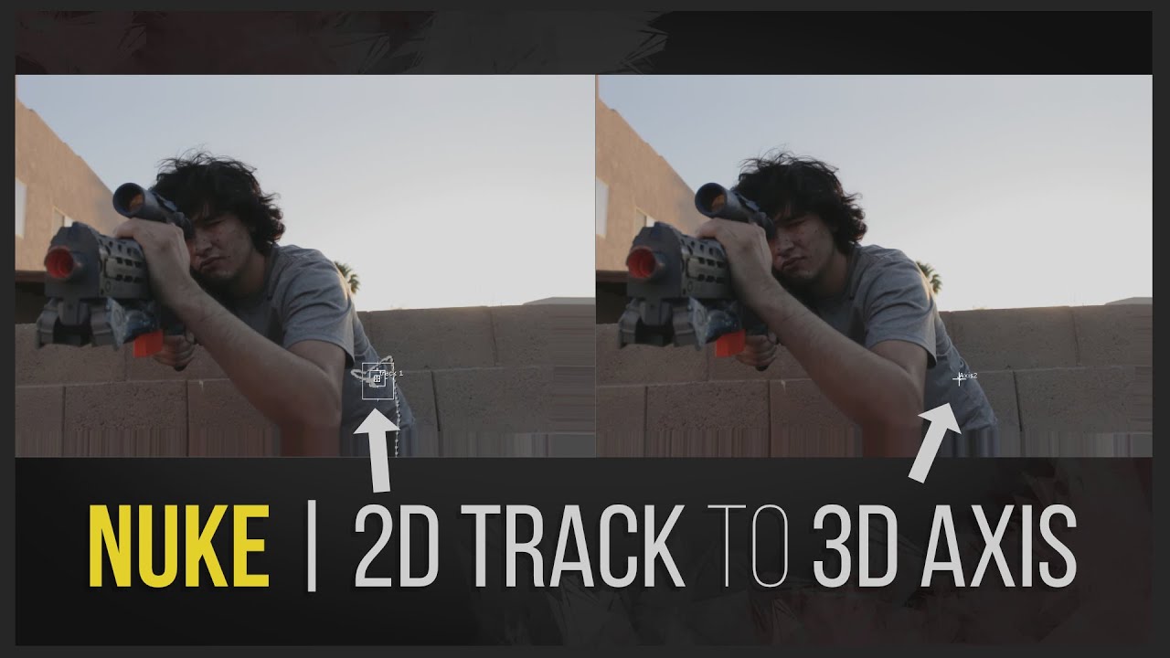 Nuke | 2D Track to 3D Axis