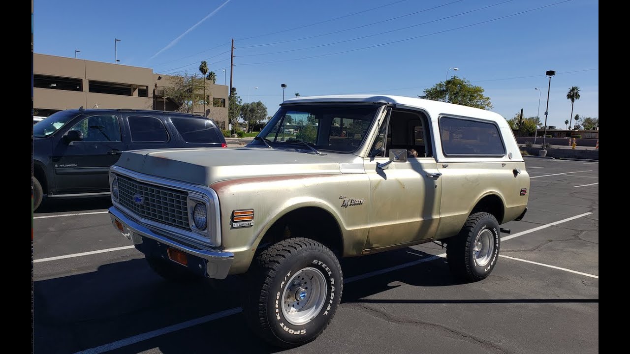 1972 Blazer Restoration Part 4, Separating the Frame and Body