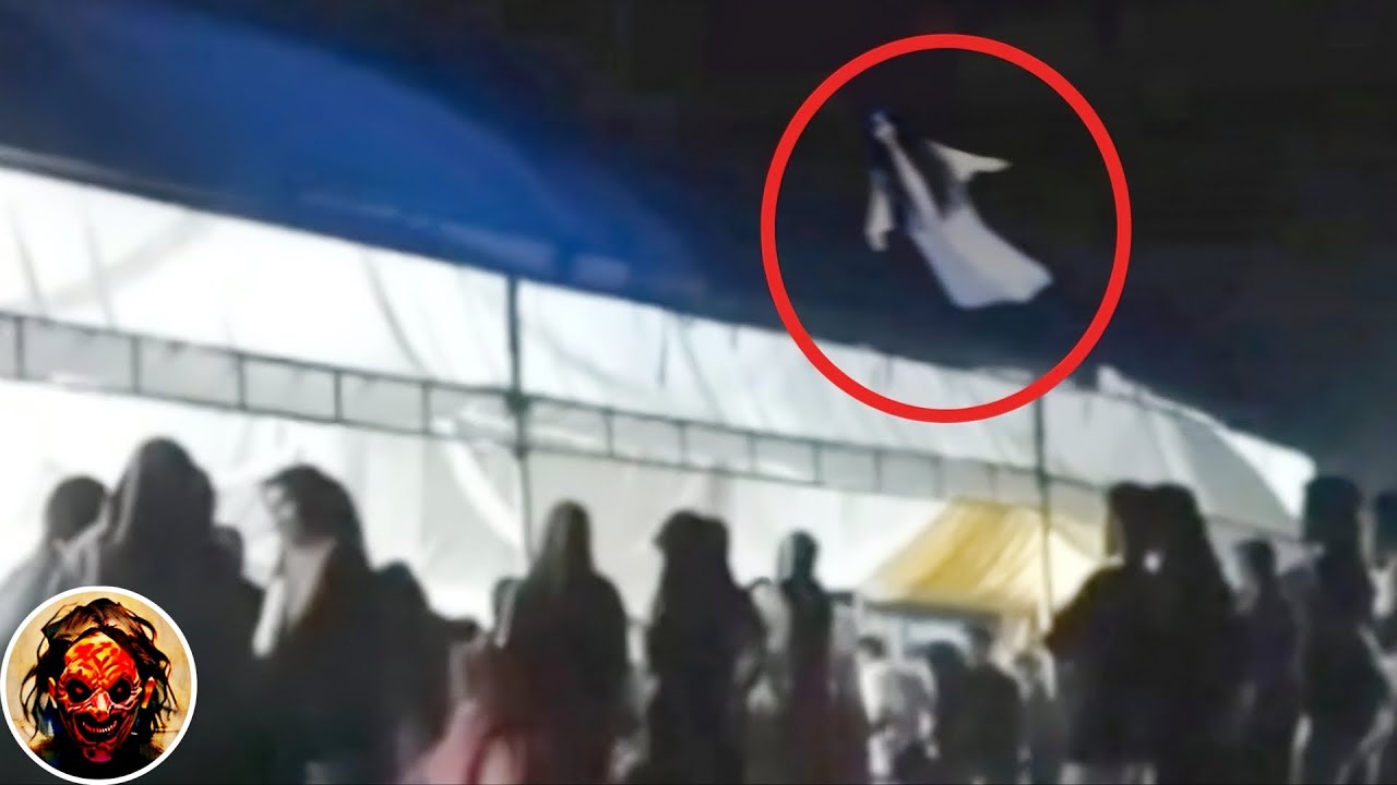 攝像機拍攝到女鬼在空中飛行？｜7個靈異、恐怖、鬼魂、獵奇、超自然影片