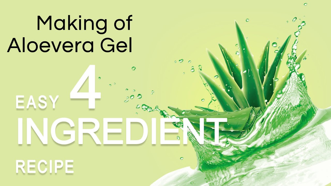 Aloe Vera Gel Making | Easy & Simple Home Recipe | DIY Nation
