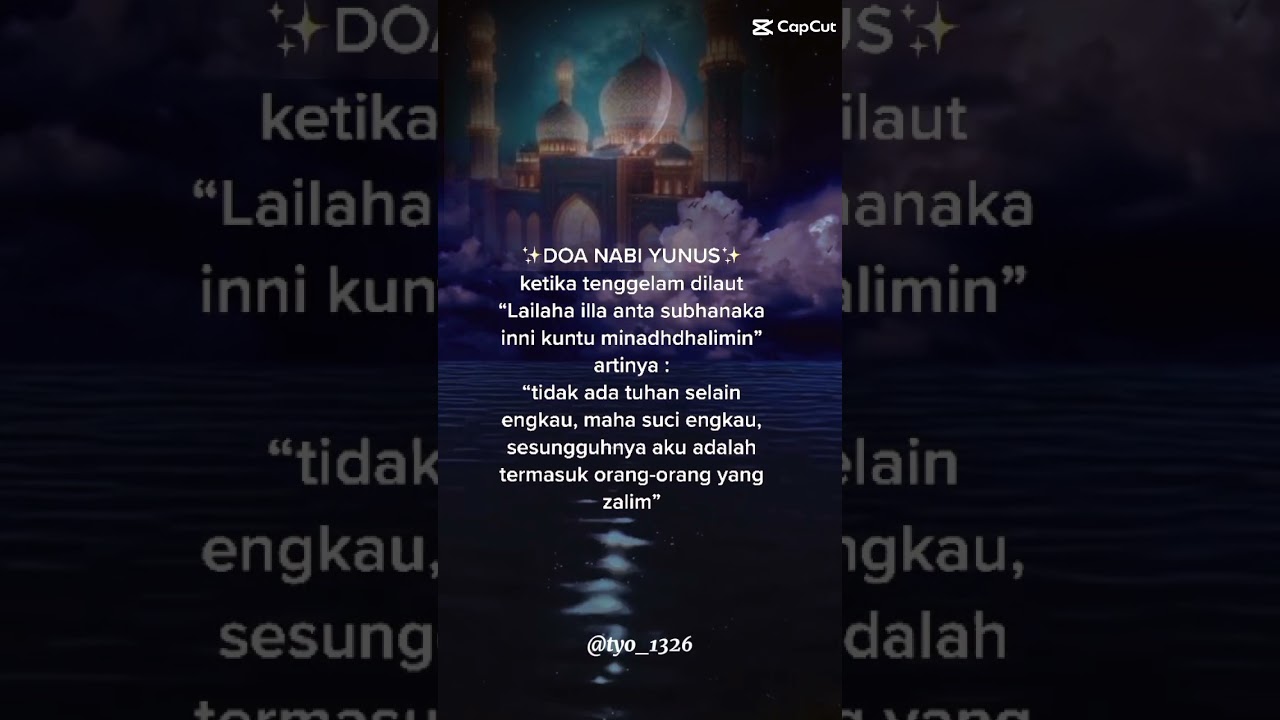 Doa doa para nabi #doa #islam #shortvideo #capcurt