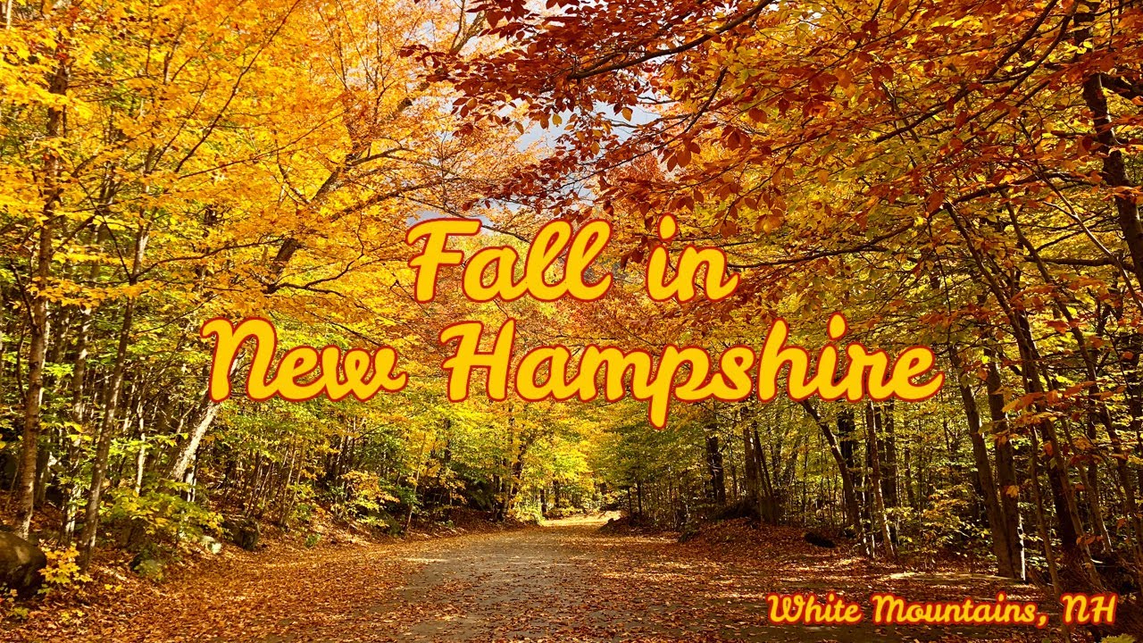 New Hampshire Fall Foliage in the White Mountains