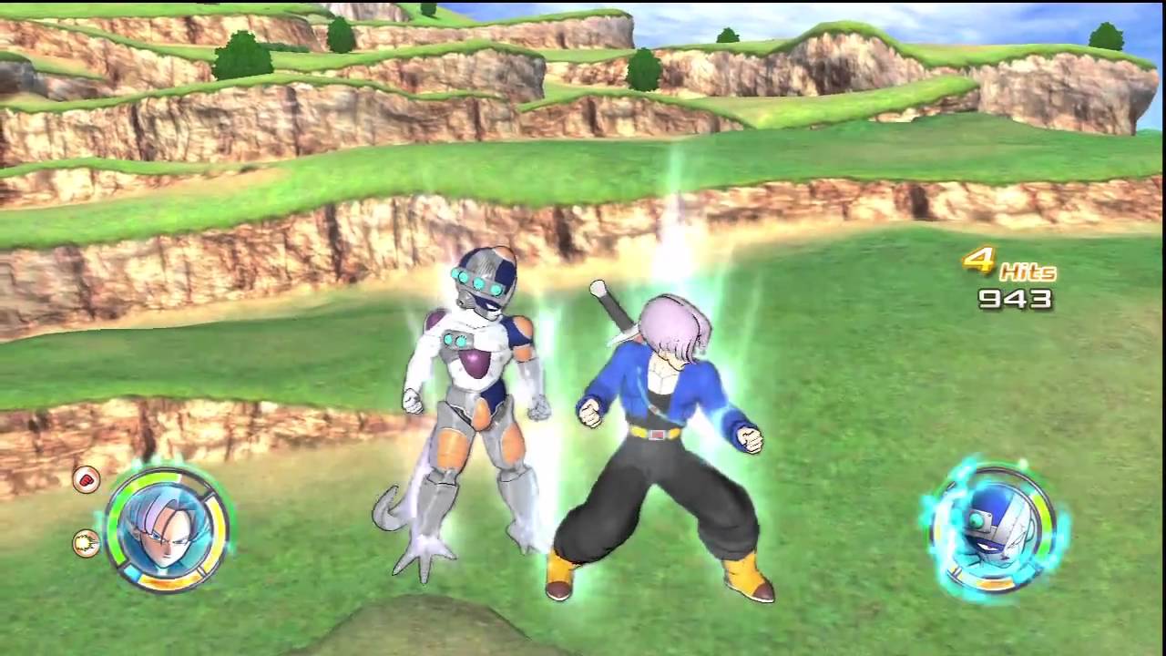 Dragon Ball Raging Blast 2 - Trunks Sword Vs Mecha Frieza