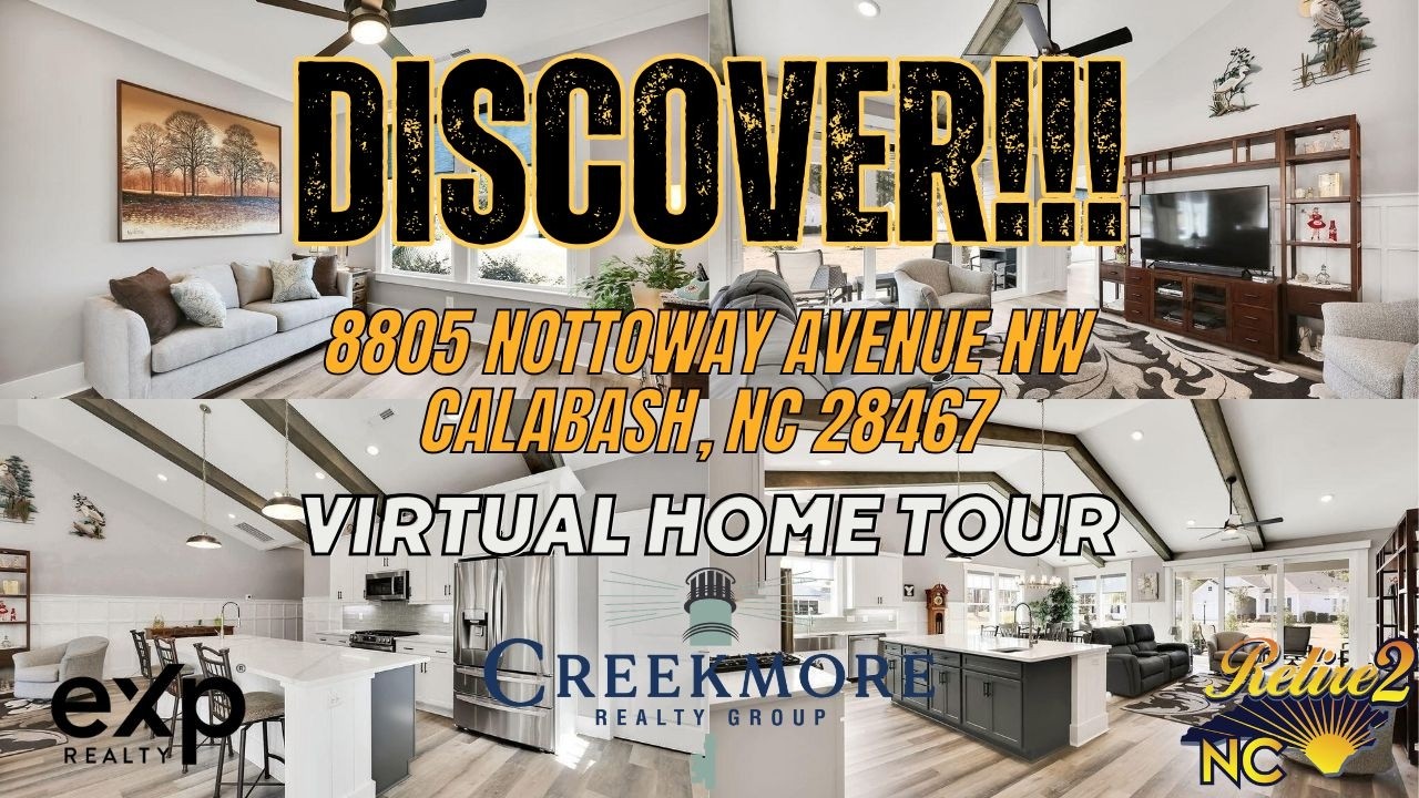 Stunning Fox Homes Cottage in Brunswick Plantation | LIVE Virtual Tour