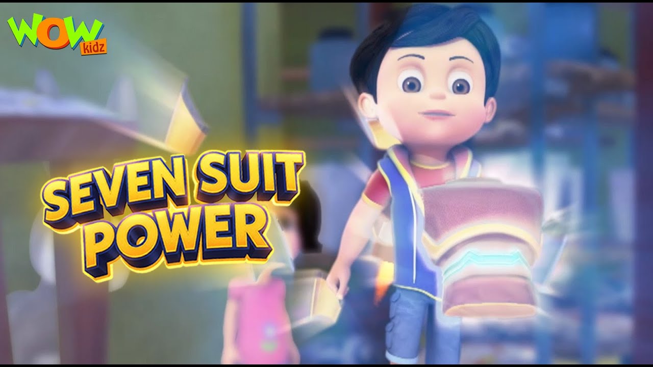 Vir The Robot Boy : Vir's Magnetic Suit On | Seven Suit Powers | Wow Kidz