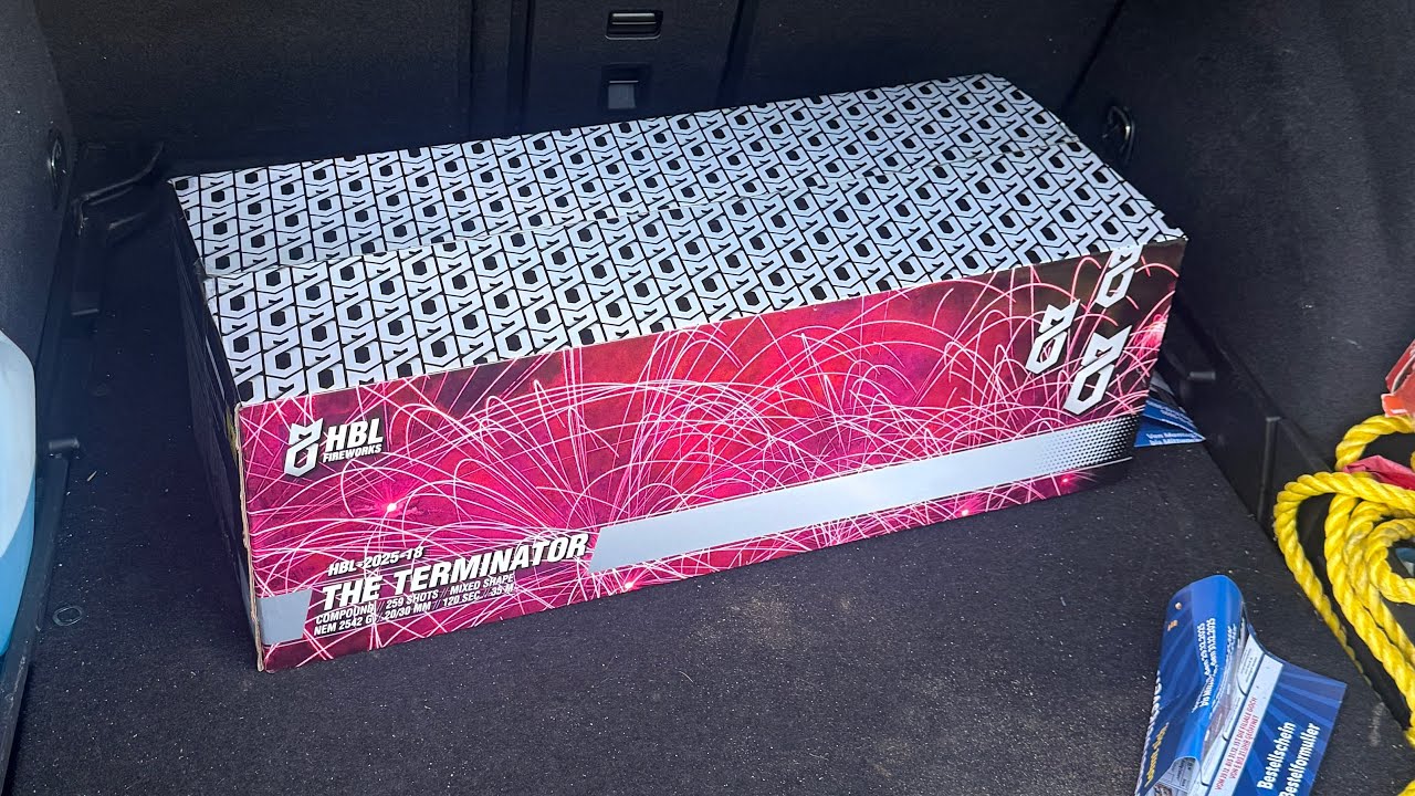 The Terminator 259sh - HBL Fireworks | straatfilm oud en nieuw 2025-2026