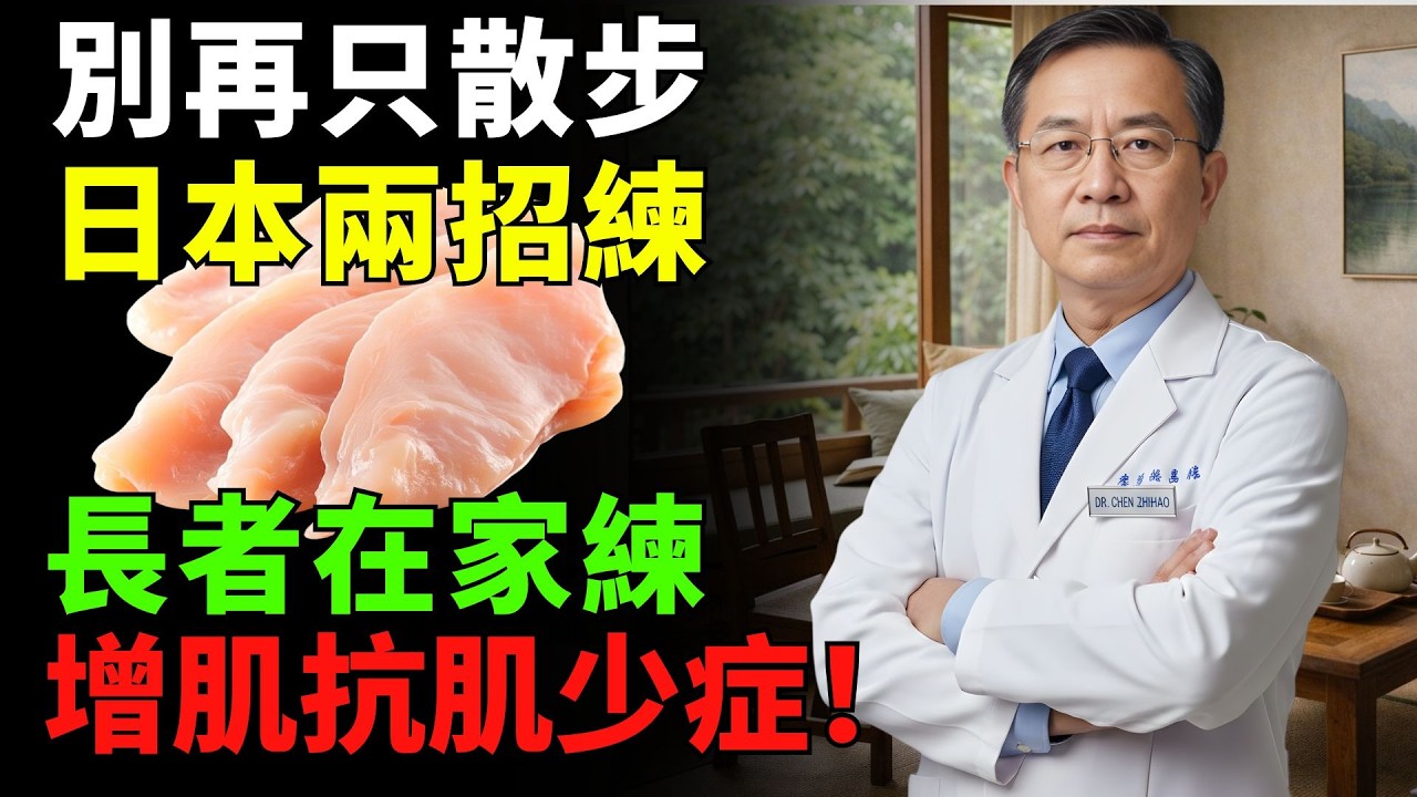 別只靠走路！日本專家推薦這2個居家運動，有助對抗肌少症與提升腿部力量