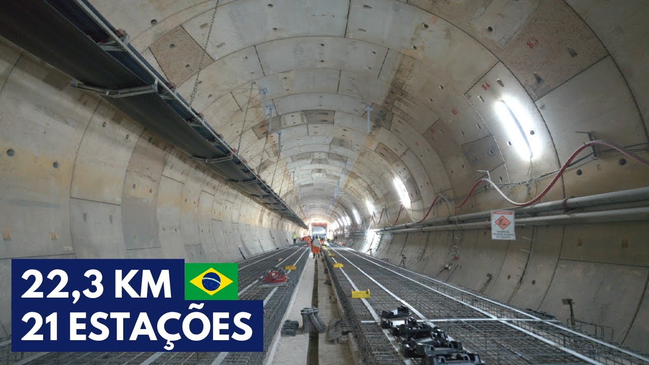 A Reta Final da Maior Obra de Infraestrutura da América Latina - Linha 6 Laranja
