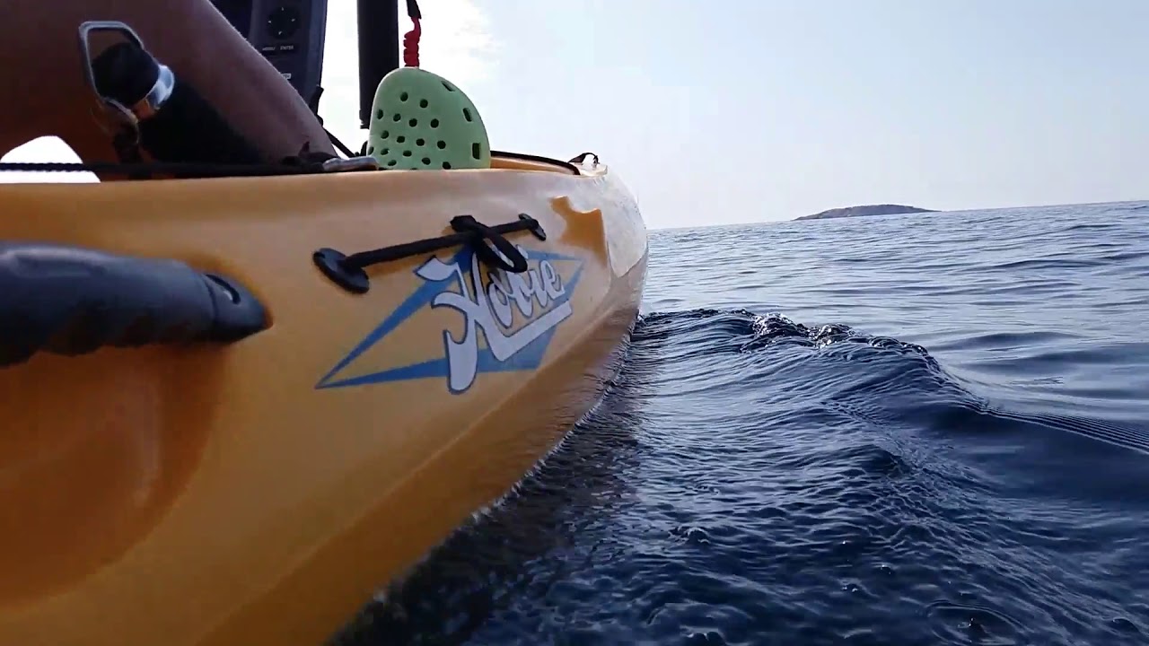 KAYAK TROLING - Thasos Grece 09.09.2017 Каяк тролинг на о. Тасос, Гърция