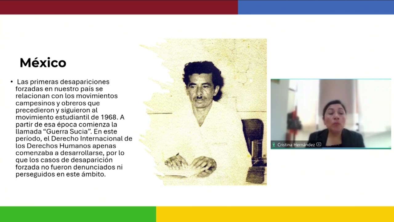 Marco jurídico para prevenir, investigar y sancionar la desaparición forzada