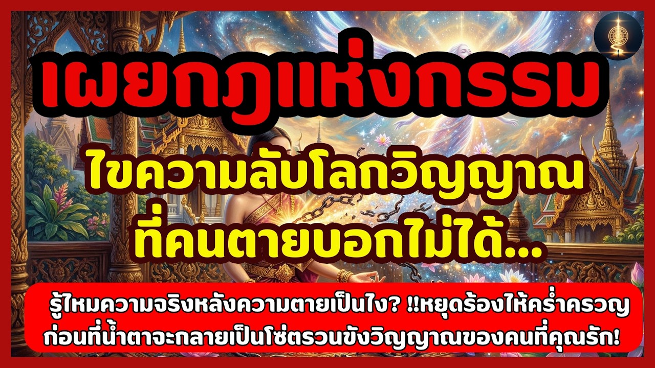 ไขความลับโลกวิญญาณ  ความจริงหลังความตายเป็นไง? ทำไมทำบุญเท่าไหร่... คนตายก็ไม่เคยมาเข้าฝัน!