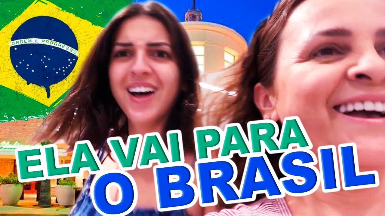MINHA FILHA VAI VOLTAR PARA O BRASIL