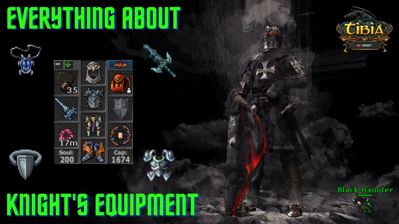 Tips for Knights #14 Wszystko o EQ Rycerza (Tibia 2023)