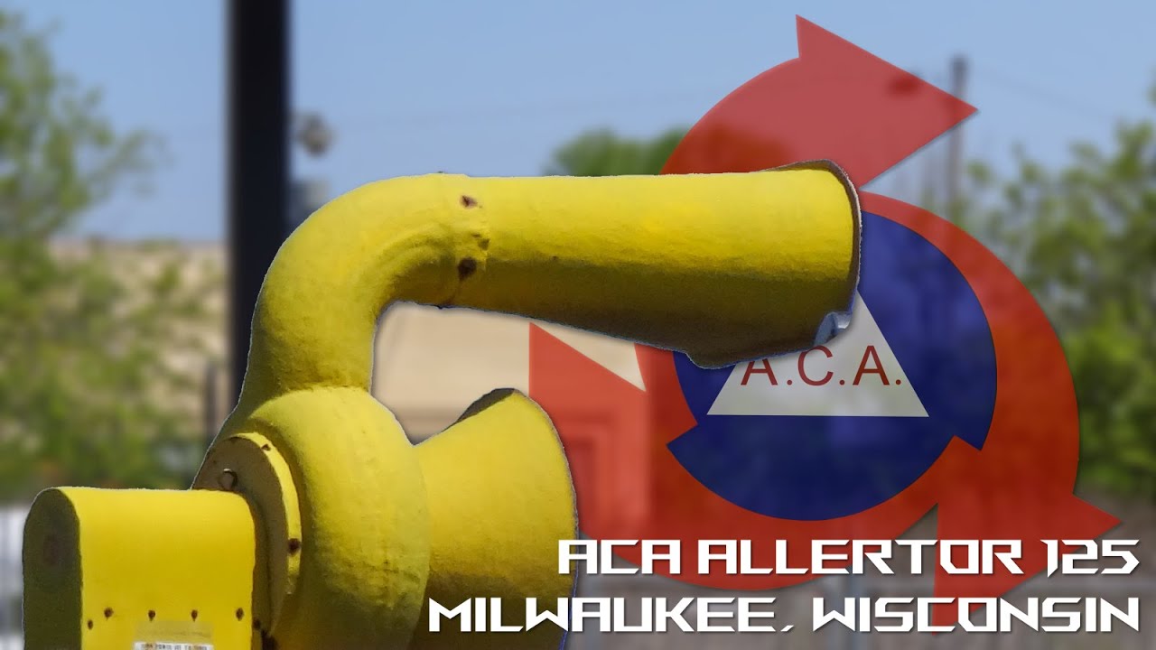 ACA Allertor 125 Tornado Siren Test - Alert & Attack - Milwaukee (Milwaukee Co.), WI