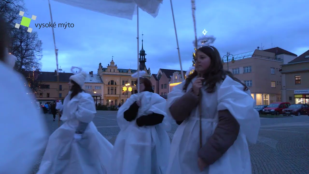 Vysoké Mýto / Let andělů opět ztišil město před Štědrým dnem