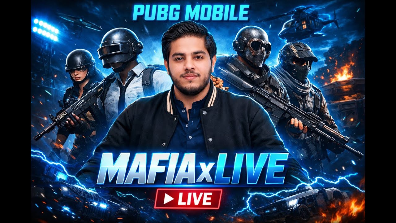 MAFIA X LIVE PUBG MOBILE  GIVEWAY UC AND CASH 💴