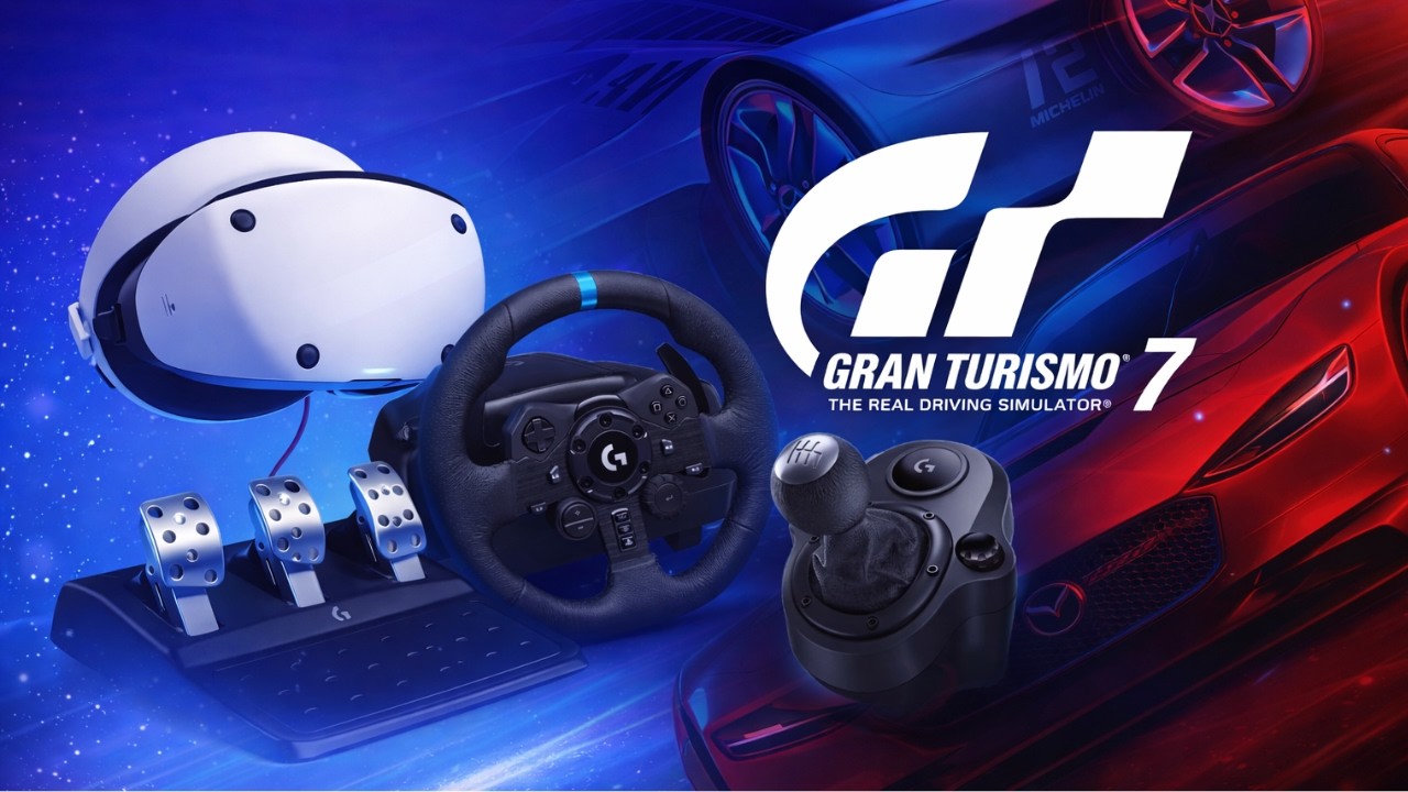 GT7 PSVR2 + Logitech G923 Wheel Gameplay #shorts