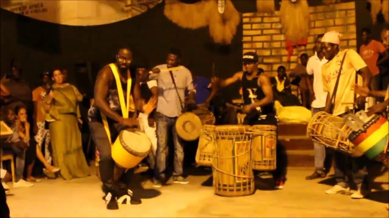 Conakry, Guinea- Dununba after the Spectacle de Merveilles de Guinea