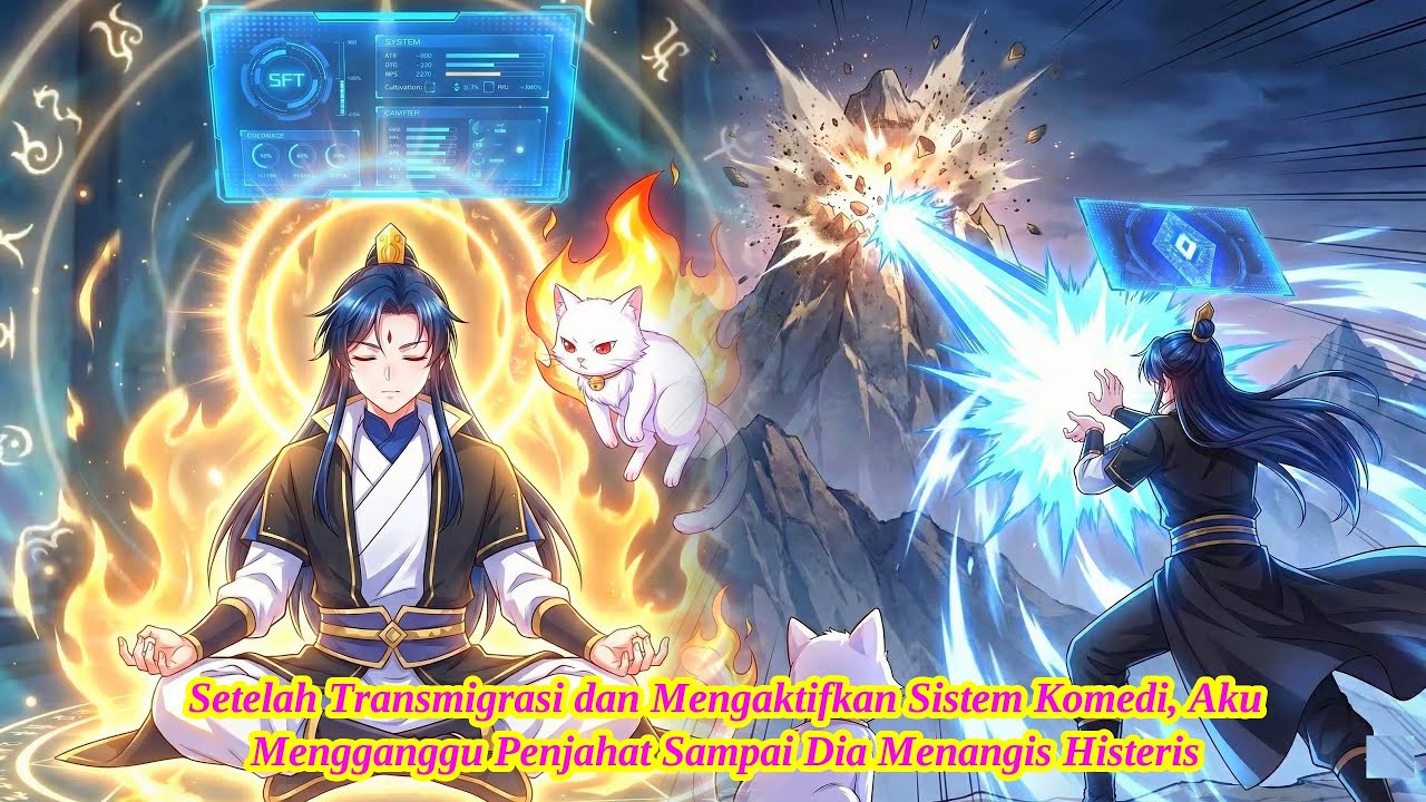 Setelah Transmigrasi dan Mengaktifkan Sistem Komedi, Aku Mengganggu Penjahat Sampai Dia Menangis His