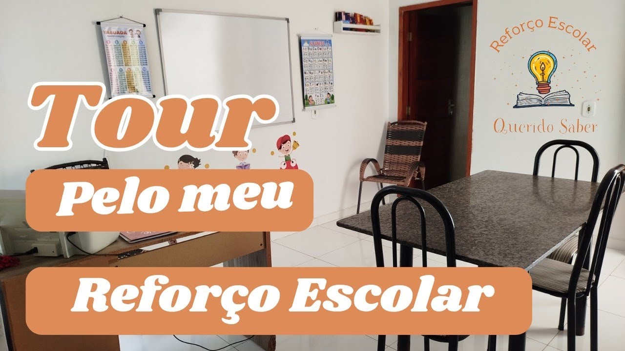 TOUR PELO MEU REFORÇO ESCOLAR