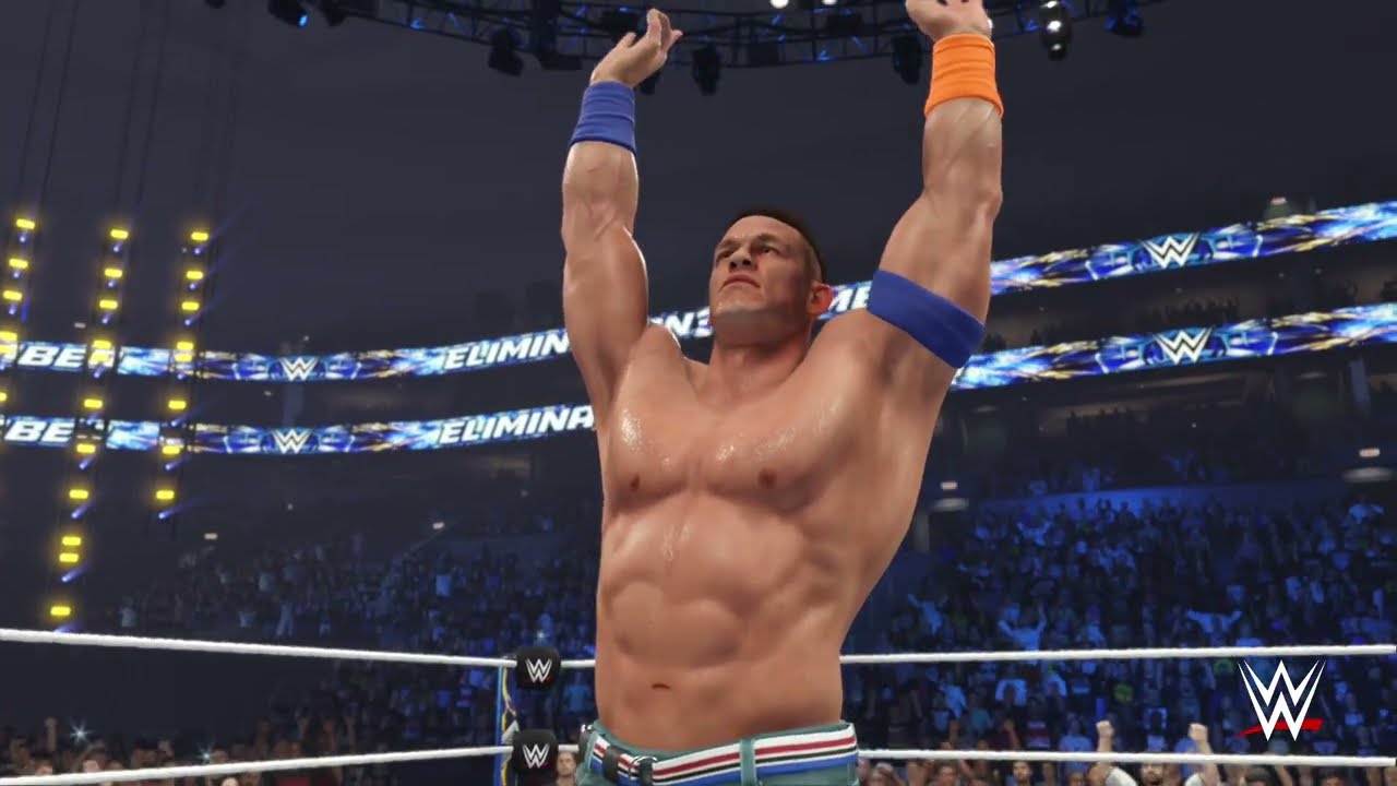 Cena vs Kevin Nash 🔥 | IC Title Match | Elimination Chamber PPV | WWE Universe Mode