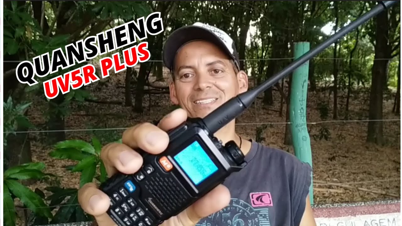 Ganhei um  HT QUANSHENG UV5R PLUS !