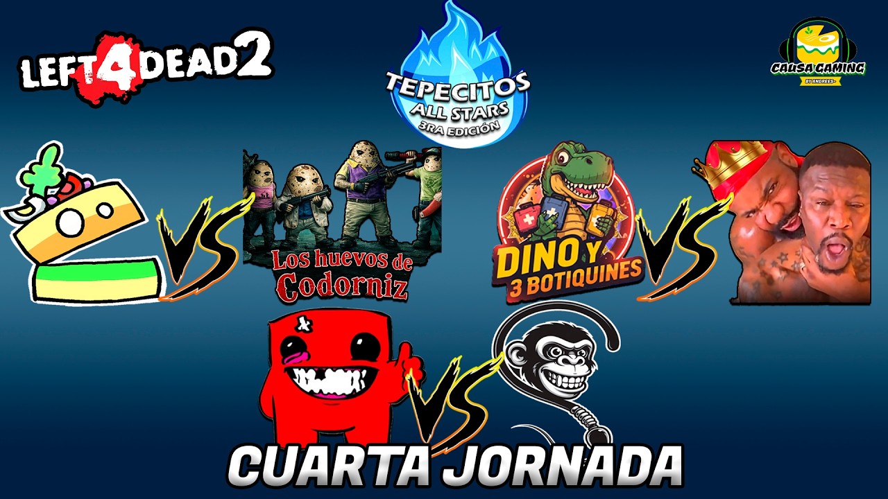 4TA JORNADA TEPECITOS ALL STARS🏆 | L4D2
