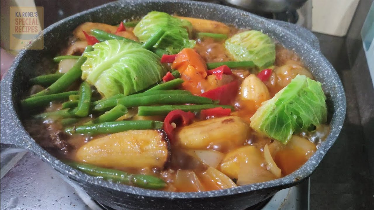 Do you cook your pochero this way? ► The Original | Classic Filipino Beef Pochero + Eggplant Sauce