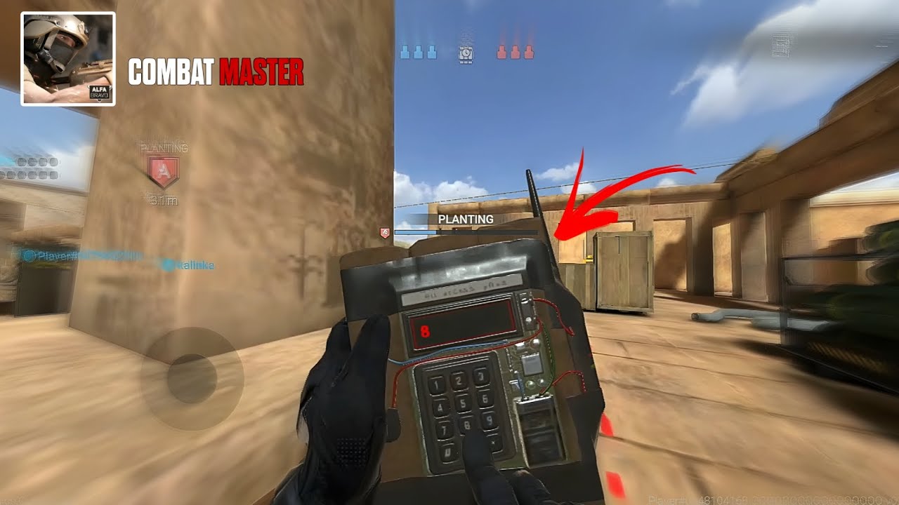 Combat master boom planting gameplay | Combat master boom defuse gameplay | Combat master gameplay 