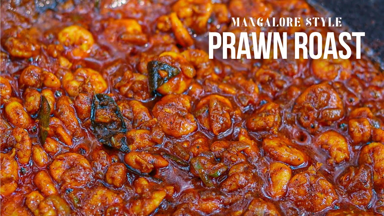 Prawn Roast | Super Easy Prawn Recipe | Open-air cooking | Outdoor cooking | Uchil's kitchen
