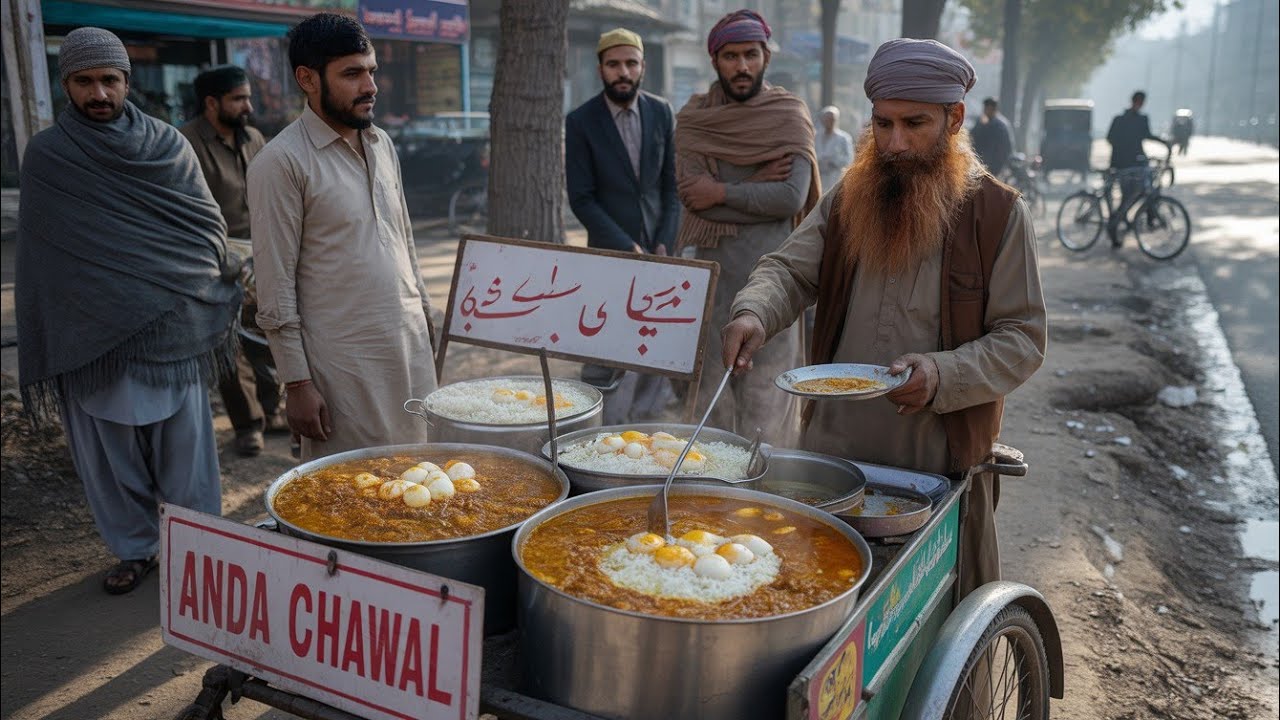 GUJJAR SIRi PAYE BREAKFAST 😍 BEST CHEAP BREAKFAST | BEST OF  PAKISTANI STREET FOOD | NON VEG FOOD