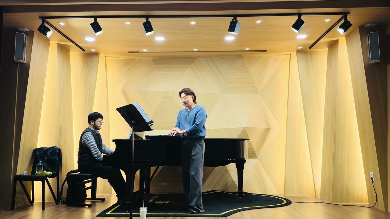 O del mio amato ben 바리톤 박종윤 / 성남 리허설 