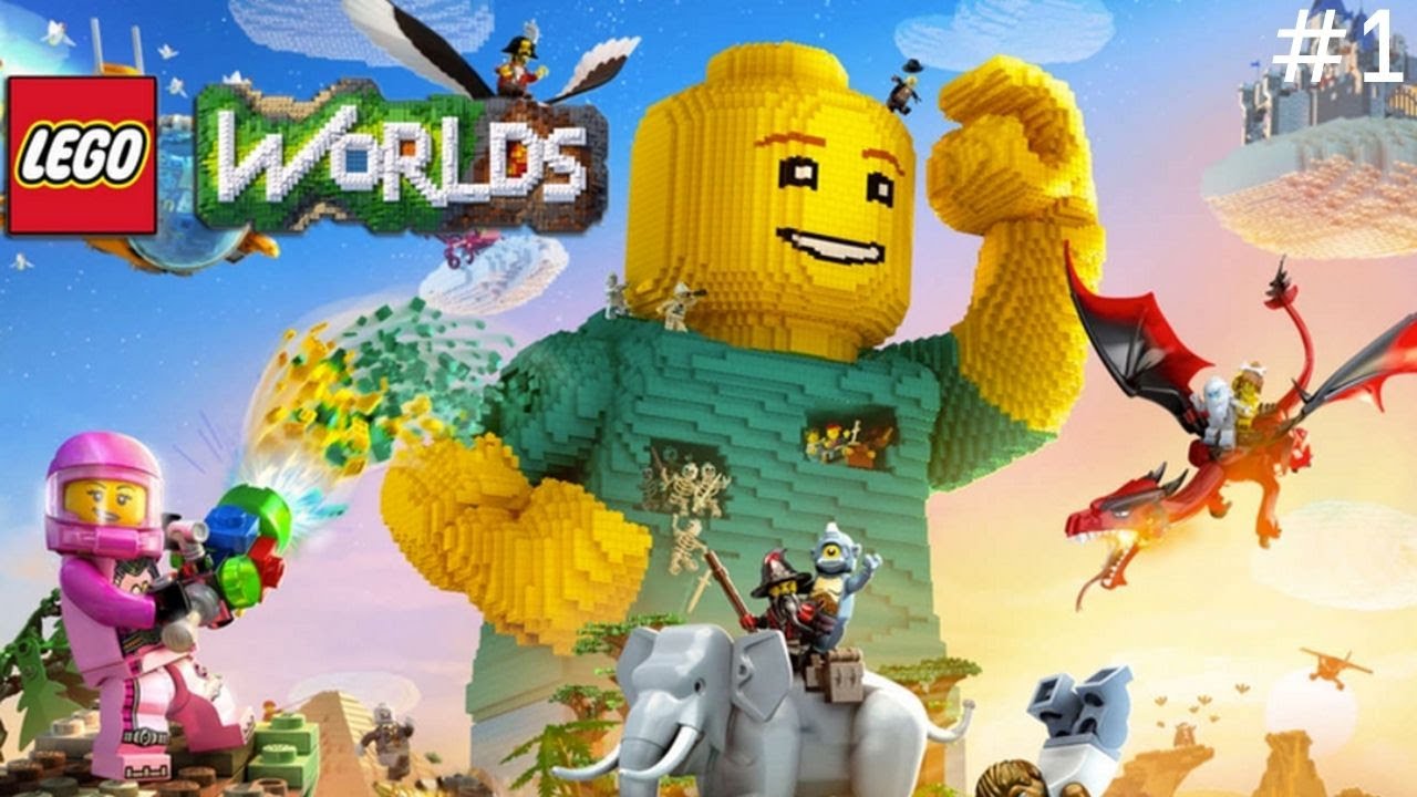 LEGO WORLDS #1 - INÍCIO DE GAMEPLAY - CHERNOBYL GAMES EM PORTUGUÊS PT-BR - PS4 PRO!