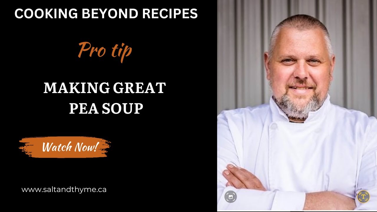 Pro tip   making great pea soup