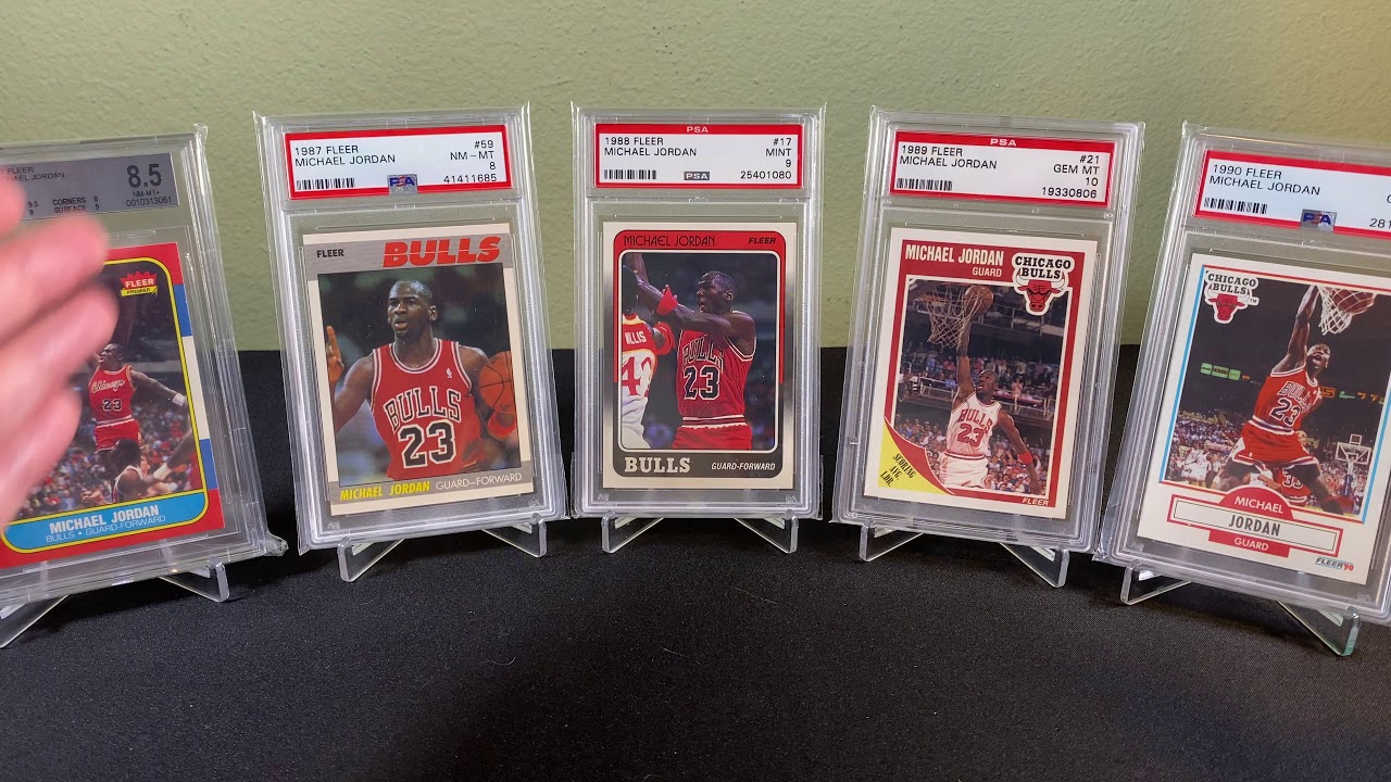 Michael Jordan Fleer Base Cards - What Makes Them Worth More?