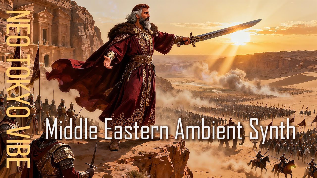 Middle Eastern Ambient Synth | Oud & Ney Meditative Music | 1-Hour Relaxing Electronic Fusion