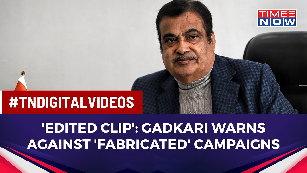 Gadkari Warns Against 'Nefarious & Fabricated' Campaigns, Days After BJP 'Snub | 'National News