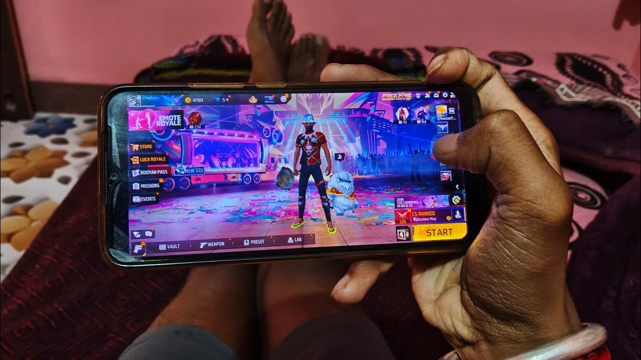  HANDCAM 📳p4x 5g phone 🎮 FF .1