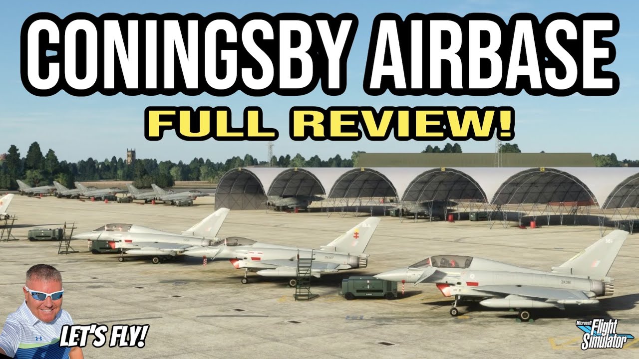 Coningsby Airbase By IM SCENERY Full Review! Microsoft Flight Simulator XBOX | MSFS2020