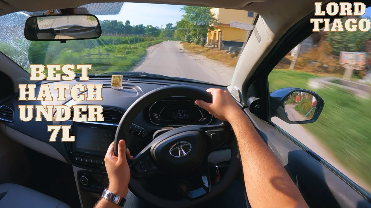 Conquering Broken Village Roads in Tata Tiago | RAW POV Drive | Himachal Pradesh