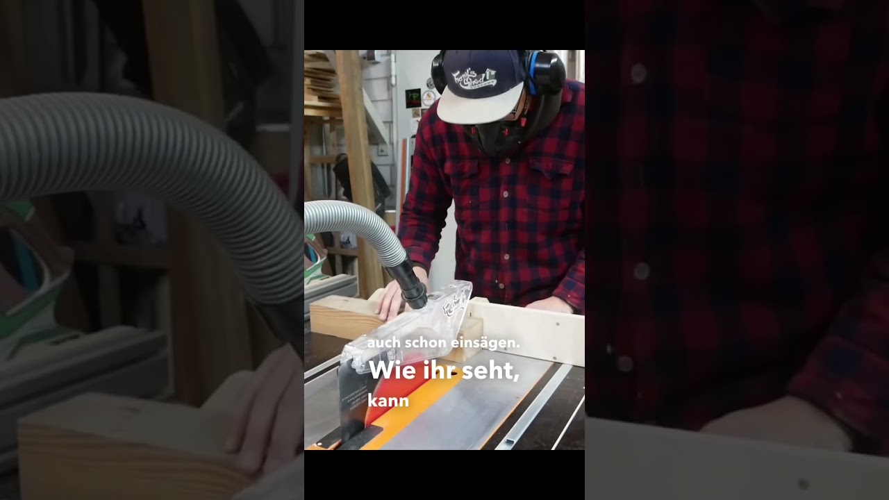 Der 100% Schiebeschlitten mit 0% Verlust an Schnitth&ouml;he! #Werkstatt #Hacks #tipps
