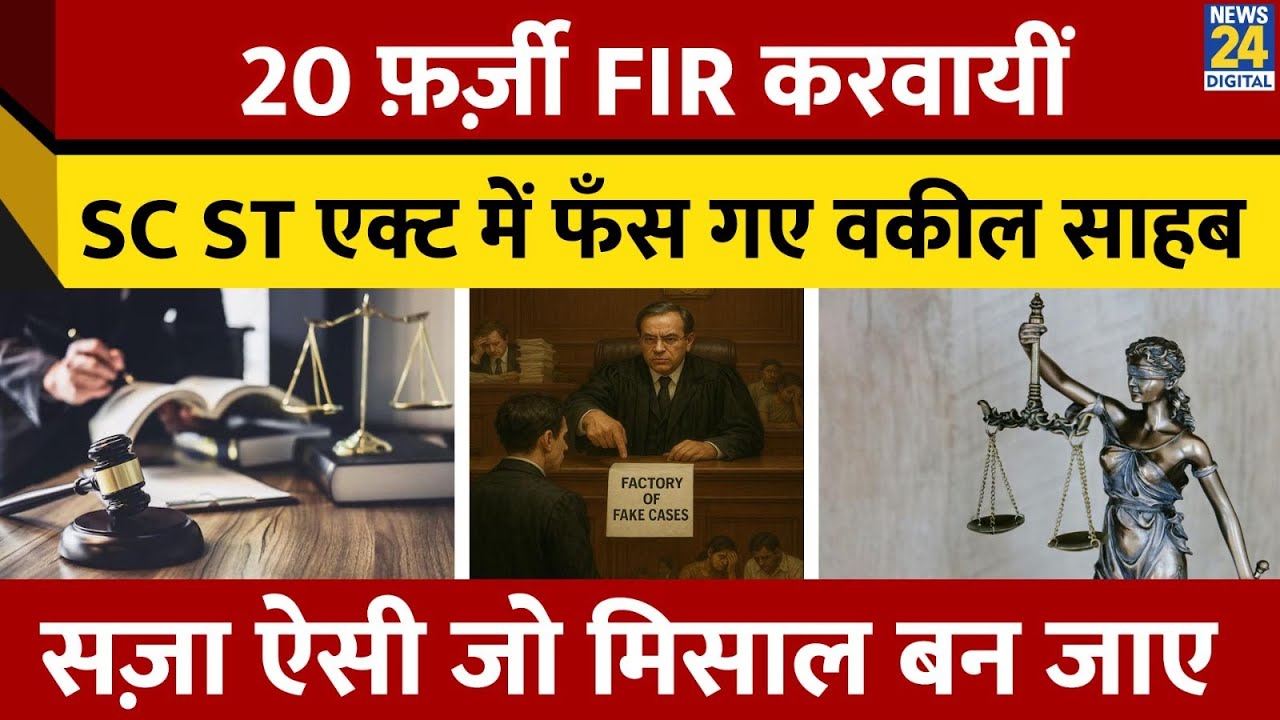 Advocate ने किए 20 Fake Case | SC/ST Act का गलत इस्तेमाल करने वाले Lucknow के वकील पर Court सख्त